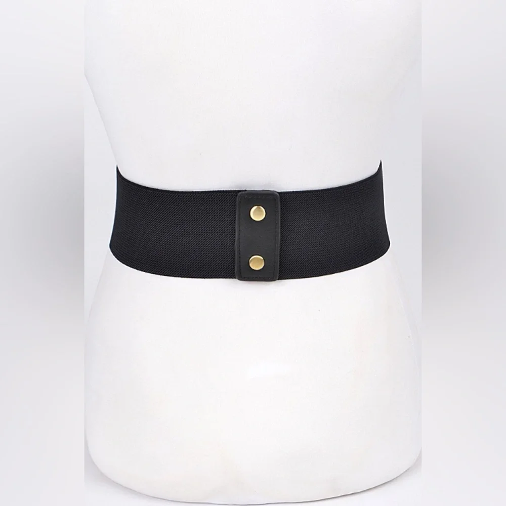 Vegan Leather Corset Statement Belt